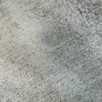 10' X 14' Ivory And Purple Abstract Washable Area Rug With UV Protection