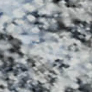 9' X 12' Navy Blue And Ivory Abstract Washable Area Rug With UV Protection