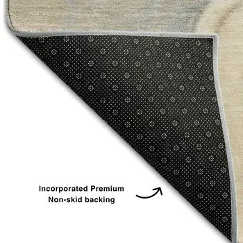 9' X 12' Beige Brown And Ivory Abstract Washable Area Rug With UV Protection