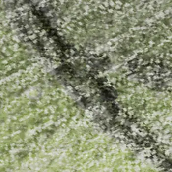 8' X 10' Green Gray And Ivory Abstract Washable Area Rug With UV Protection