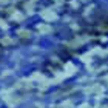 8' X 10' Blue And Ivory Abstract Washable Area Rug With UV Protection