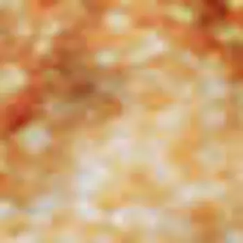 3' X 5' Orange And Ivory Abstract Washable Area Rug With UV Protection