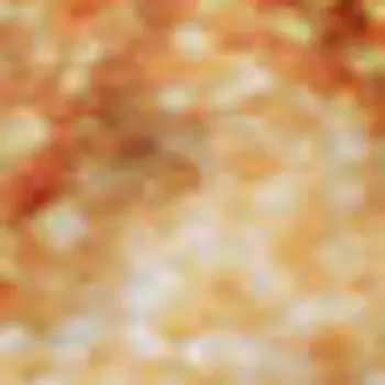 9' X 12' Orange And Ivory Abstract Washable Area Rug With UV Protection