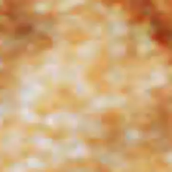 10' X 14' Orange And Ivory Abstract Washable Area Rug With UV Protection