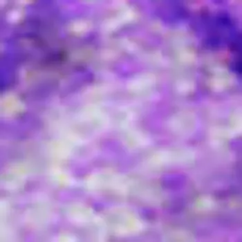 3' X 5' Purple And Ivory Abstract Washable Area Rug With UV Protection
