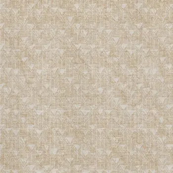3' X 5' Beige And Ivory Geometric Washable Area Rug With UV Protection