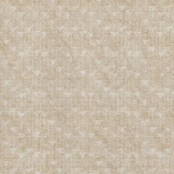 10' X 14' Beige And Ivory Geometric Washable Area Rug With UV Protection