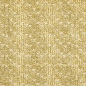 9' X 12' Gold And Ivory Geometric Washable Area Rug With UV Protection