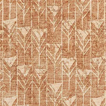 10' X 14' Salmon And Ivory Geometric Washable Area Rug With UV Protection