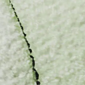 8' X 10' Green And Ivory Abstract Washable Area Rug With UV Protection