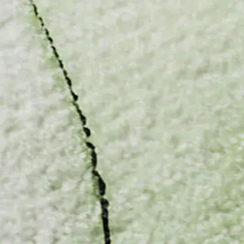 8' X 10' Green And Ivory Abstract Washable Area Rug With UV Protection