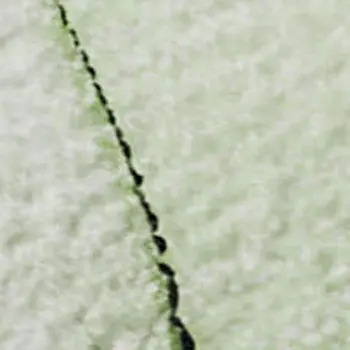 9' X 12' Green And Ivory Abstract Washable Area Rug With UV Protection