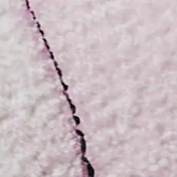 5' X 8' Pink And Ivory Abstract Washable Area Rug With UV Protection