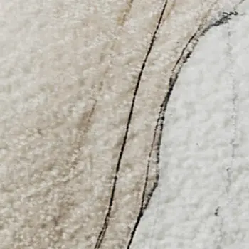 10' X 14' Ivory And Beige Abstract Washable Area Rug With UV Protection