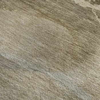 5' X 8' Brown Gray And Ivory Abstract Washable Area Rug With UV Protection