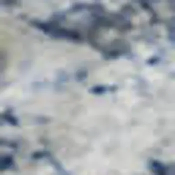 5' X 8' Blue And Ivory Abstract Washable Area Rug With UV Protection