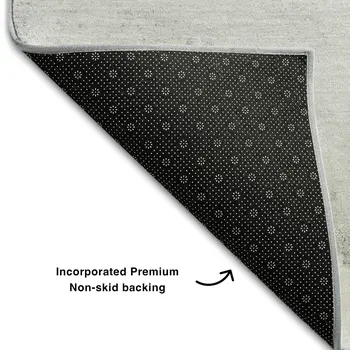 8' X 10' Silver And Gray Abstract Washable Area Rug With UV Protection