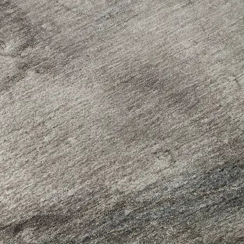 3' X 5' Taupe And Ivory Abstract Washable Area Rug With UV Protection