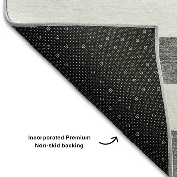 3' X 5' Charcoal And Ivory Striped Washable Area Rug With UV Protection