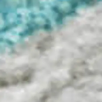 8' X 10' Turquoise And Ivory Striped Washable Area Rug With UV Protection