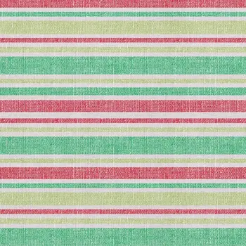 3' X 5' Green And Blush Striped Washable Area Rug With UV Protection