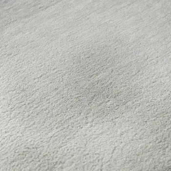 8' X 10' Gray And Ivory Abstract Washable Area Rug With UV Protection