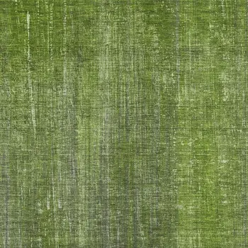 5' X 8' Green And Gray Striped Washable Area Rug With UV Protection