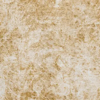 3' X 5' Beige And Ivory Abstract Washable Area Rug With UV Protection