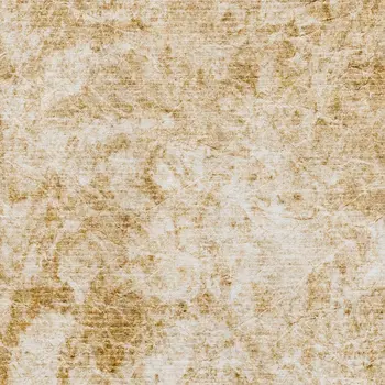 9' X 12' Beige And Ivory Abstract Washable Area Rug With UV Protection