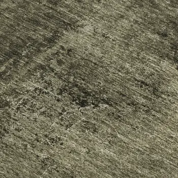 8' X 10' Gray And Silver Abstract Washable Area Rug With UV Protection
