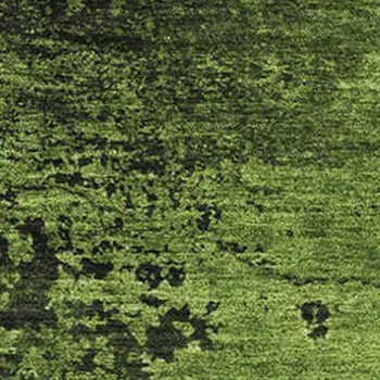 8' X 10' Green And Gray Abstract Washable Area Rug With UV Protection