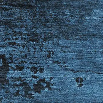 3' X 5' Navy Blue And Gray Abstract Washable Area Rug With UV Protection