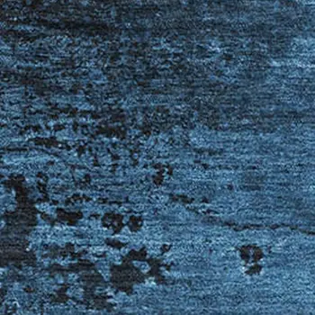 8' X 10' Navy Blue And Gray Abstract Washable Area Rug With UV Protection