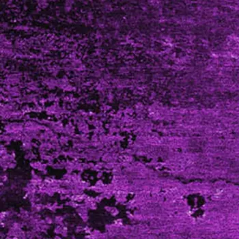 5' X 8' Purple And Gray Abstract Washable Area Rug With UV Protection
