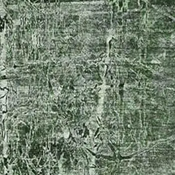 8' X 10' Emerald And Ivory Abstract Washable Area Rug With UV Protection