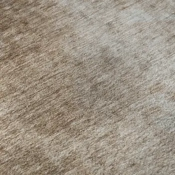 10' X 14' Coffee And Gray Abstract Washable Area Rug With UV Protection