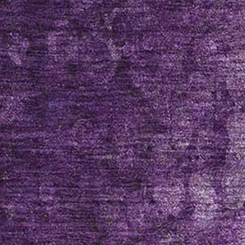 9' X 12' Purple And Ivory Abstract Washable Area Rug With UV Protection
