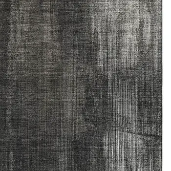 3' X 5' Gray And Ivory Abstract Washable Area Rug With UV Protection