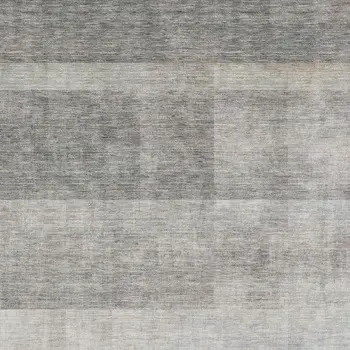 9' X 12' Taupe And Ivory Abstract Washable Area Rug With UV Protection