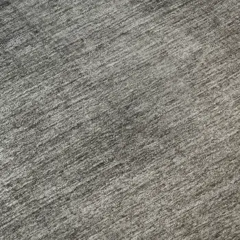 8' Gray And Brown Ombre Washable Round Rug With UV Protection