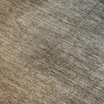9' X 12' Navy Blue And Orange Ombre Washable Area Rug With UV Protection
