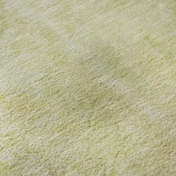 9' X 12' Gold And Ivory Abstract Washable Area Rug With UV Protection