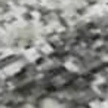 5' X 8' Gray And Ivory Abstract Washable Area Rug With UV Protection