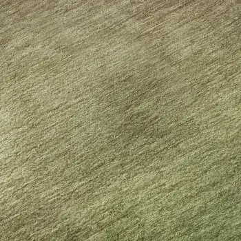 5' X 8' Blush And Green Ombre Washable Area Rug With UV Protection