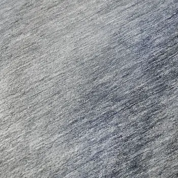 10' X 14' Blue Ivory And Gray Ombre Washable Area Rug With UV Protection