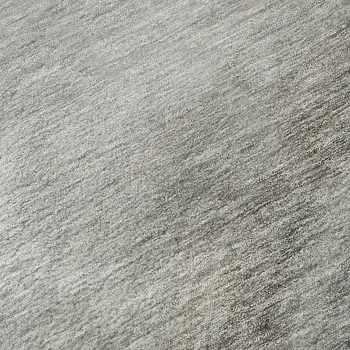 8' X 10' Gray Ivory And Beige Ombre Washable Area Rug With UV Protection