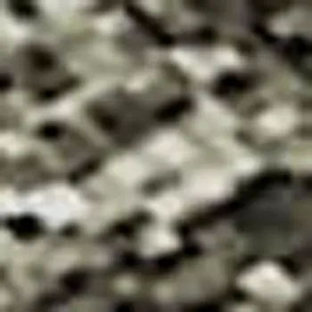 5' X 8' Taupe Gold And Gray Ombre Washable Area Rug With UV Protection