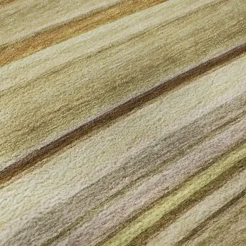 9' X 12' Beige Blue And Ivory Abstract Washable Area Rug With UV Protection