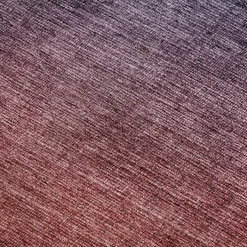 10' X 14' Navy Blue And Red Ombre Washable Area Rug With UV Protection