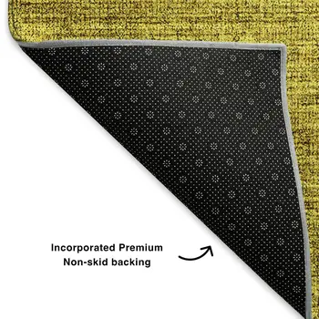 5' X 8' Purple Blue And Gold Ombre Washable Area Rug With UV Protection